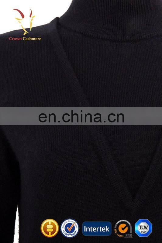 New Design Ladies Cashmere Dress for Winter Long Sweater