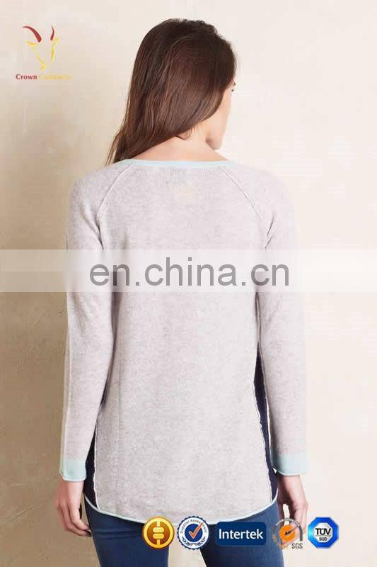 Simple Cashmere Lady Womans Sweater of Wool