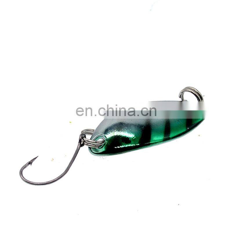 Amazon Hot Sale 2.5g FISHING LURE BLANKS Metal Fishing Spoon Freshwater Fish Lure