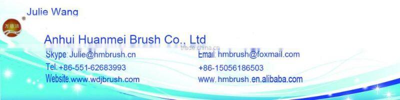 Multicolor plastic filament specilize in road sweeping brush