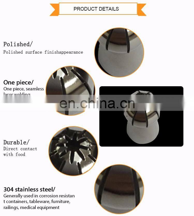 Stainless Steel Cake Baking Decorating Piping Tips, Cake Supplies Accessories Tools Kit