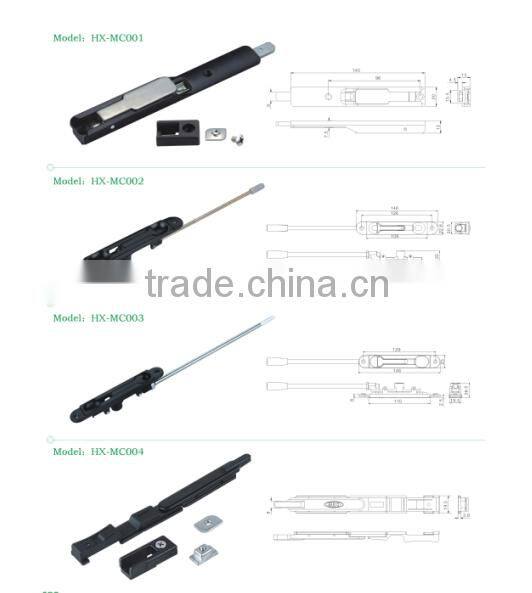 aluminium door flush bolts for double doors