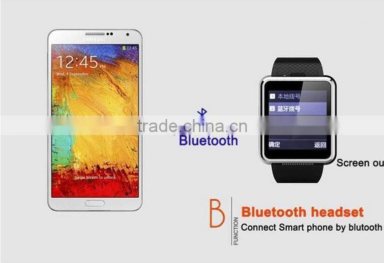 2015 Smart watch ,android watch phone,dual sim wrist watch mobile phone