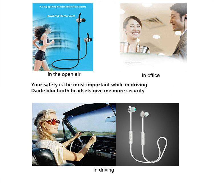 Special headphone in ear motorcycle headset with double magnet speaker