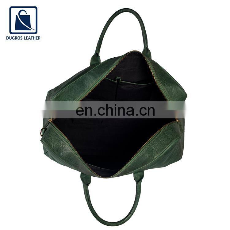 Chairmen Lining Made Durable Leather Fashion Duffel Bag for Global Wholesale Customers