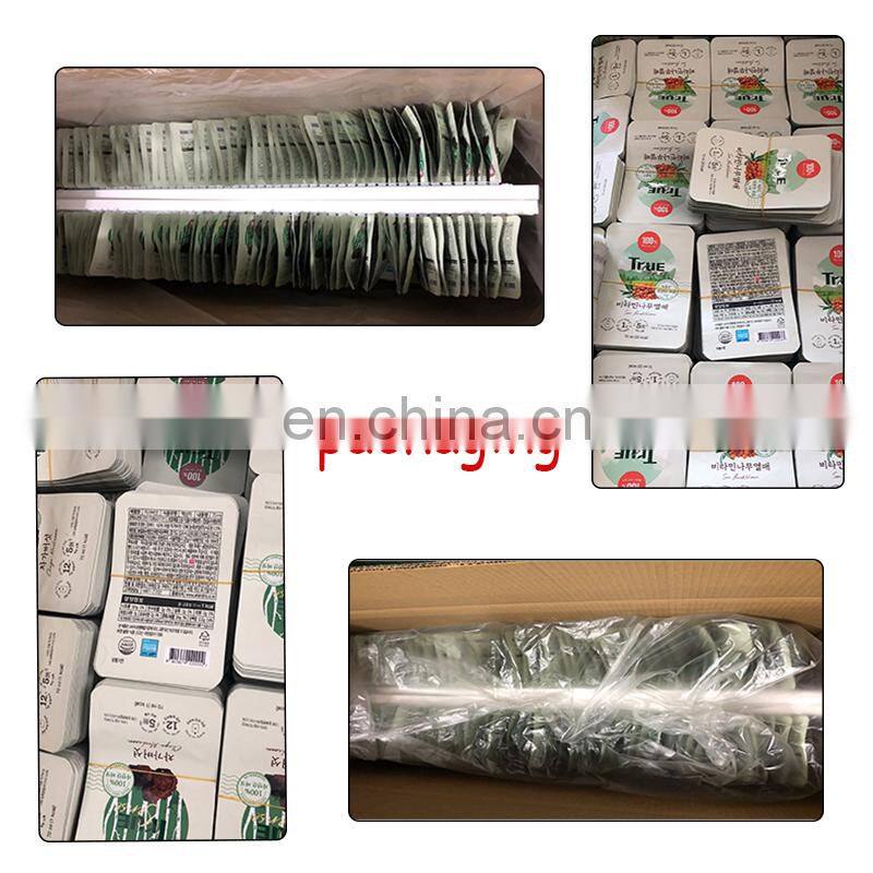 70ml drink stand up middle spout liquid pouch reusable doypack for juice packaging bag attached with the PVC rail