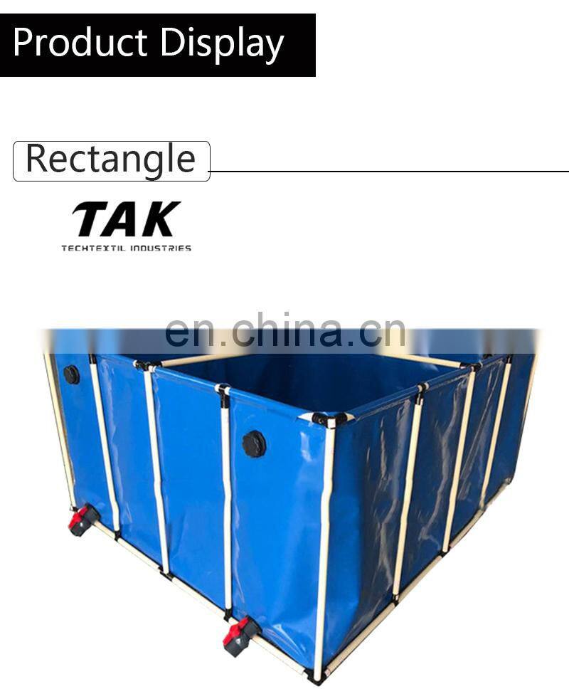 Custom PVC Tarpaulin Fish Pond