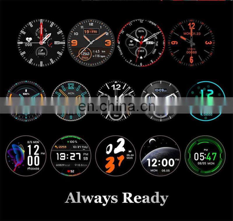 IP68 Waterproof Smart Watch DT78 With Call Reminder Heart Rate Monitor Smart Watch With Leather Strap