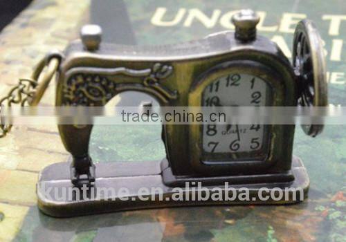 pocket watch display case with sartorius bronze kirsite quartz watch pocket