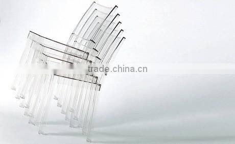 Hot sale colorful Philippe Starck design La Marie Chair plastic dining chair