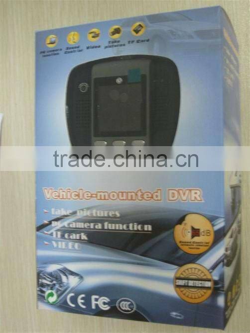 1.5 inch TFT mini camera car crash camera with screen saver with loop recording