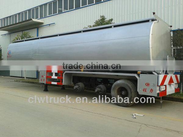 Cheap 30-50m3 fuel tanker trailer, 3 axle trailers for sale
