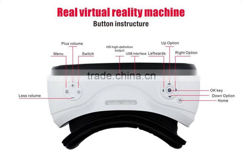 Quad core VR all in one Virtual Reality VR 3D glasses Magicsee M1