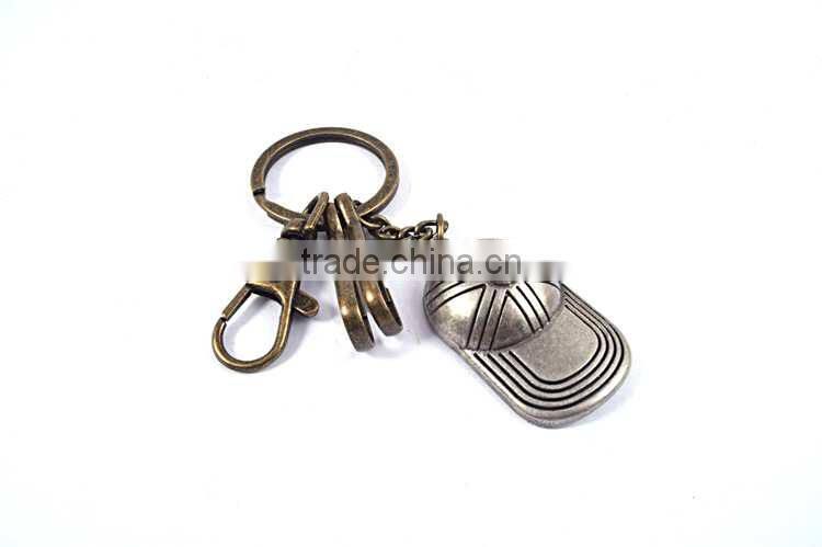 custom metal creative christmas gift man keychain promotional
