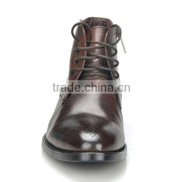 New leather winter men casual boots