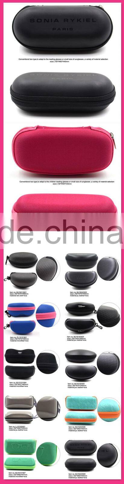 Promotional Designer China Factory Price EVA Foldable Stroage Case For Glasses With Zipper