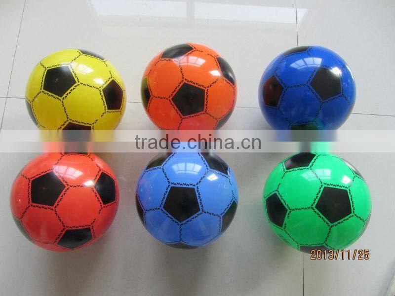 customized cheaper and quality inflatable pvc soccer ball