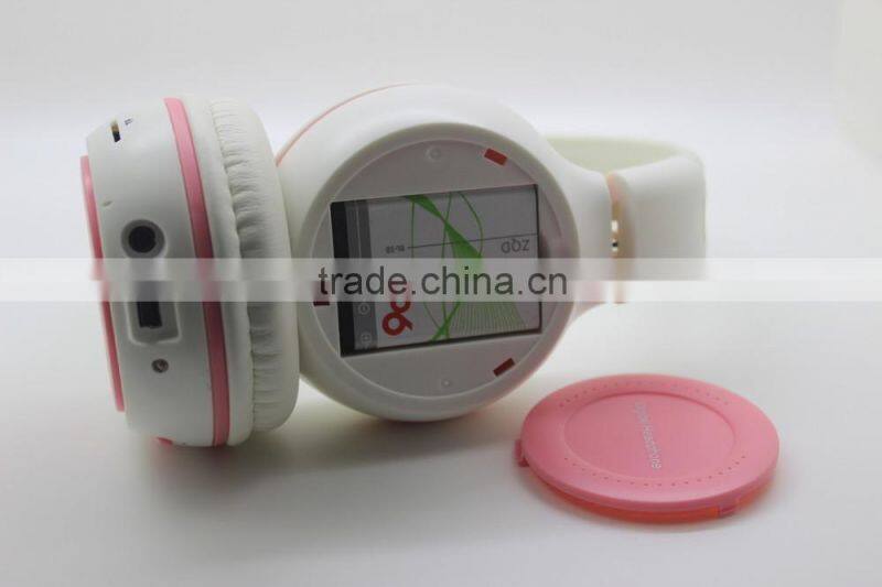 Mobile Phone micro bluetooth headset Use and Wireless Communication headband bluetooth headset,fm radio bluetooth headset