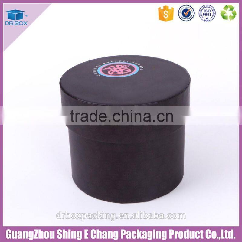Round157g double copper paper 4 color printing logo custom luxury gift box,gift storage box