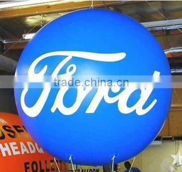 smile face inflatable helium balloon