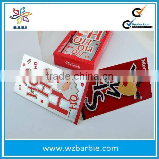 2015 Wholesale Stock New Year Customizable Paper Crafts Marry Christmas Card