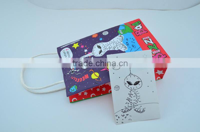 CMYK full color print paper gift bags