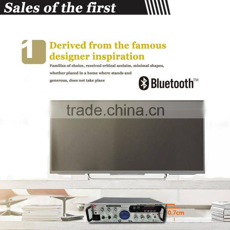 Professional Karaoke Amplifier With Mixer YT-BT340 with USB/TF/FM