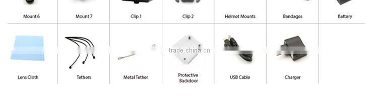 2016 trending products WiFi Action Camera W9 1080P Full HD Helmet DV Camcorder 30M Waterproof Diving Sport accept paypal