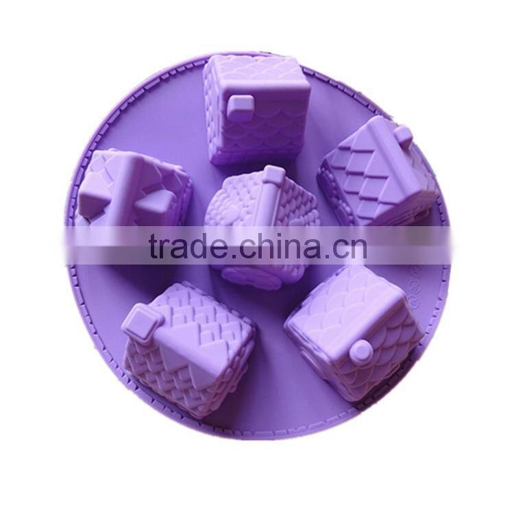 Silicone mold decoration