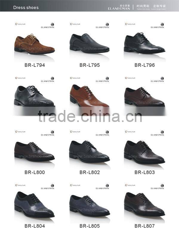 Men footwear in dress shoes style and genuine leather