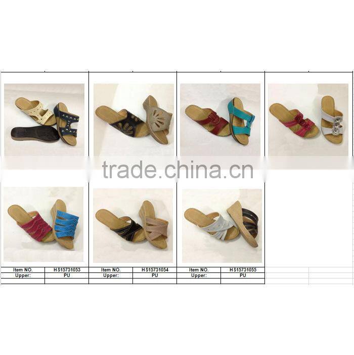 2016 Gladiator Sandals Women Female Beaded Flower FLat Summer Flip-flop flat Women's Shoes sandals
