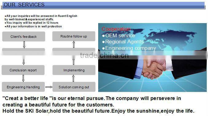 CE CCC Certification and Split Connection Type solar water heater with copper coil