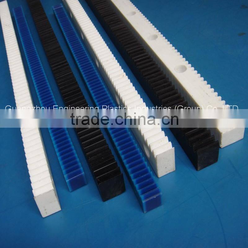 Guangzhou Factory sale plastic rack gear POM gear rack and pinion