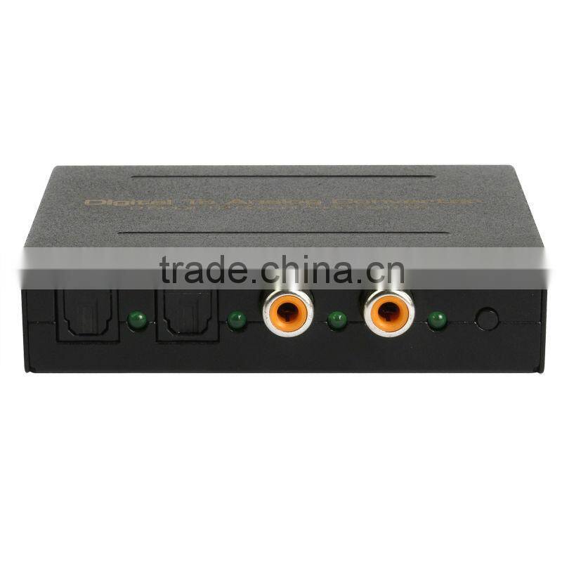 Digital audio to analog audio converter