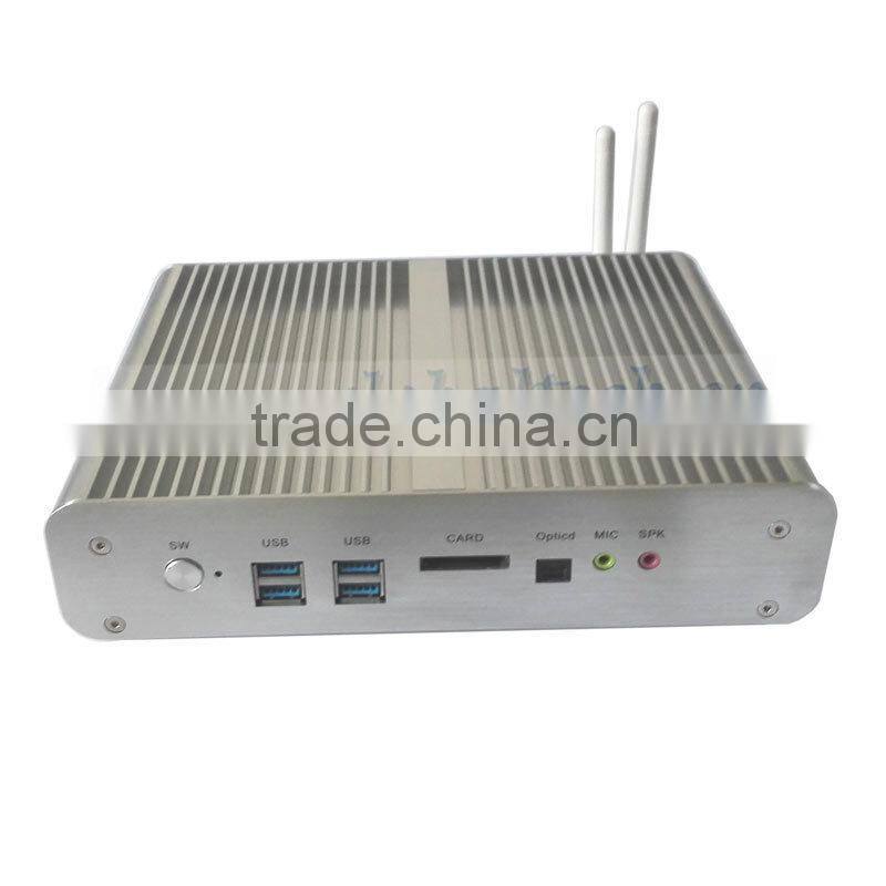 New Intel 5th Gen Core i7 5500U Mini Computer Windows 10 Mini PC Windows 8.1 compatible Micro pc4K HD HTPC TV box 2* HDMI 2* LAN