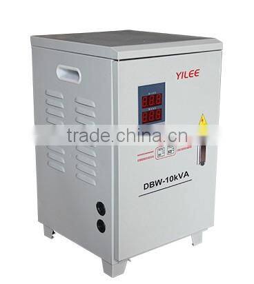 Adjustable compensation low voltage 1 phase DBW voltage frequency stabilizer