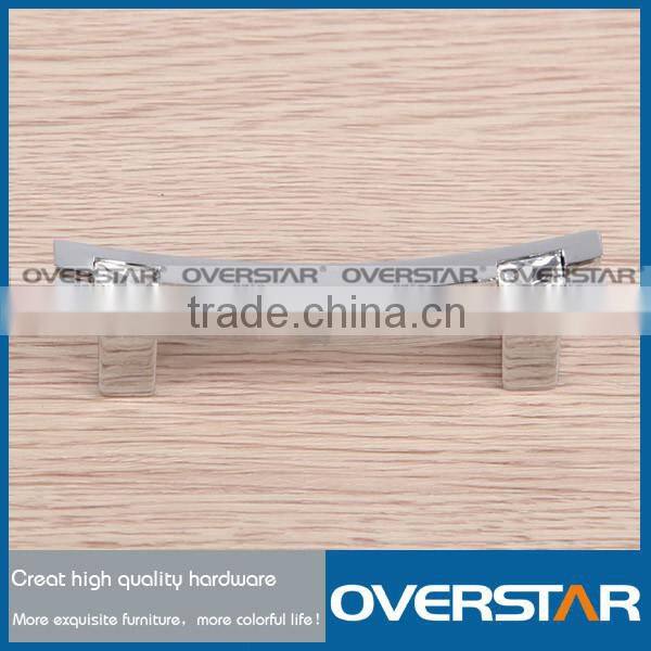 China Zinc Alloy Crystal Rhinestone Furniture Handle