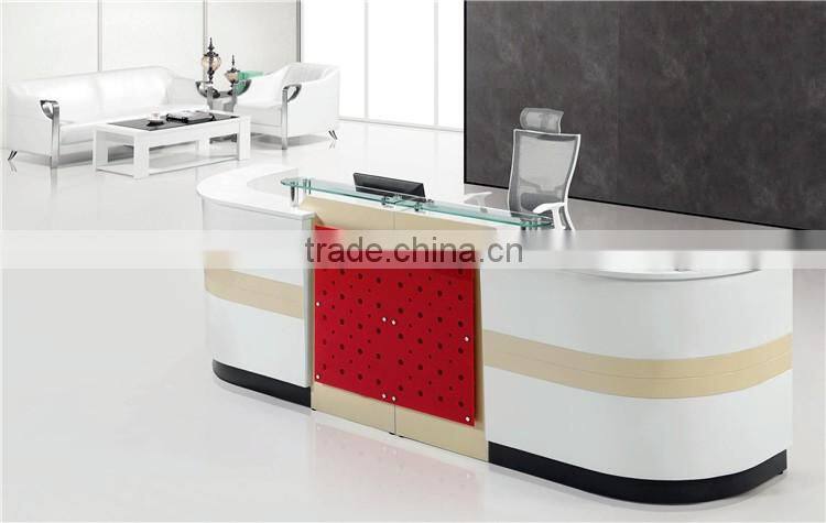 High quality half round reception desk TC-66816