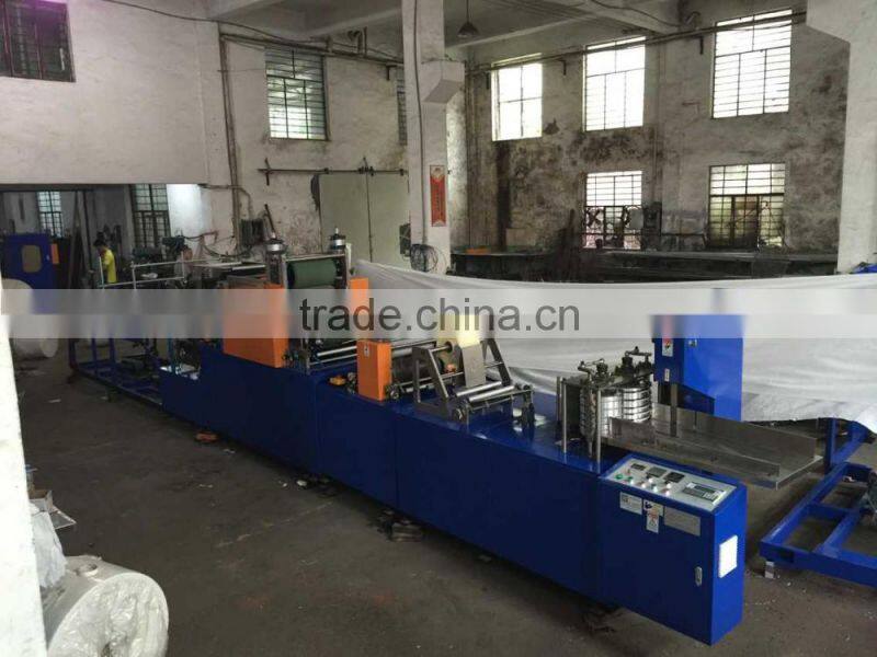 Automatic lamination folding tissue napkin paper converting machine