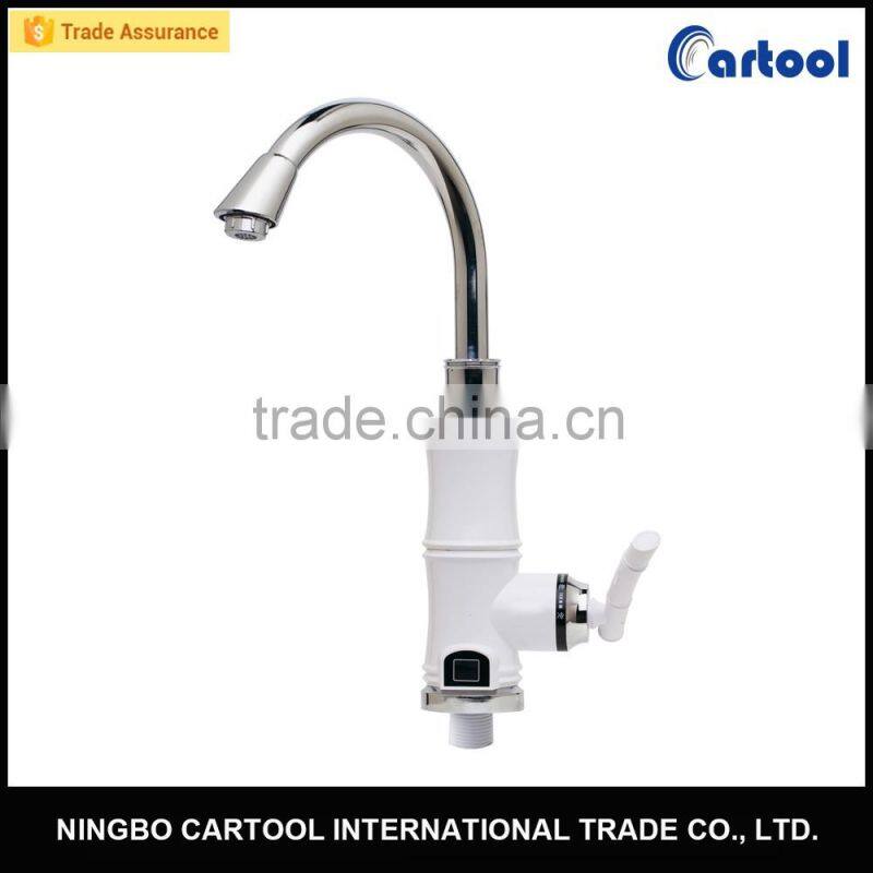 Temperature display kitchen instant electric faucet water heater