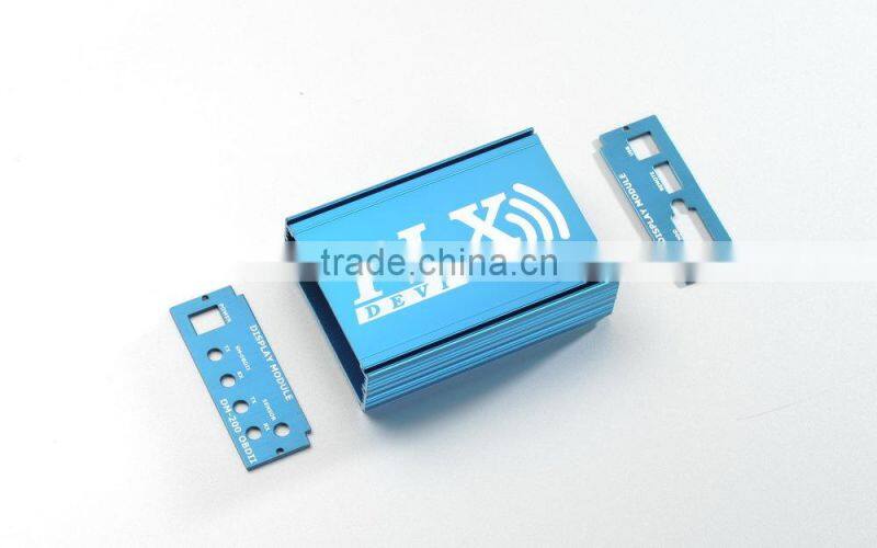 Extruded aluminium metal enclosure