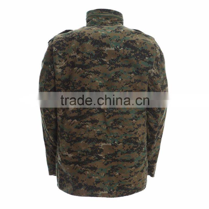 Wholesale Breathable Waterproof woodland winter men jacket