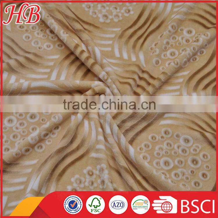 Factory Price micromink printed super cosy flannel fleece blanket