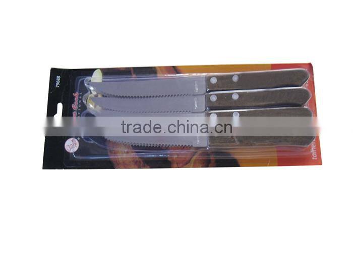 Newly design and Various Styles stainless steel steak knife