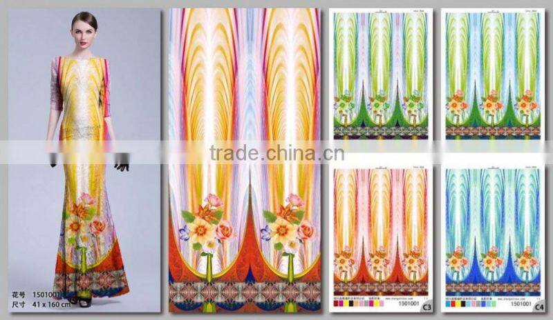 custom design cotton printing textile fabric for dress / bedding / curtain / shirt