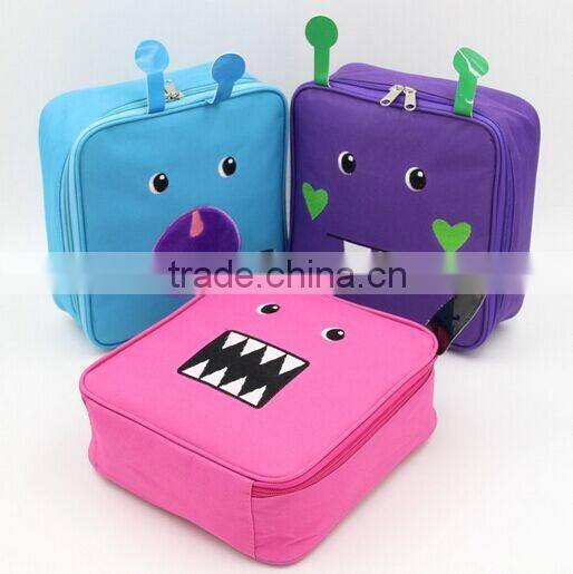 cute kids insulated thermal lunch bag