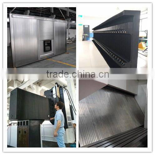 steel telescopic bellow for machine guide rail