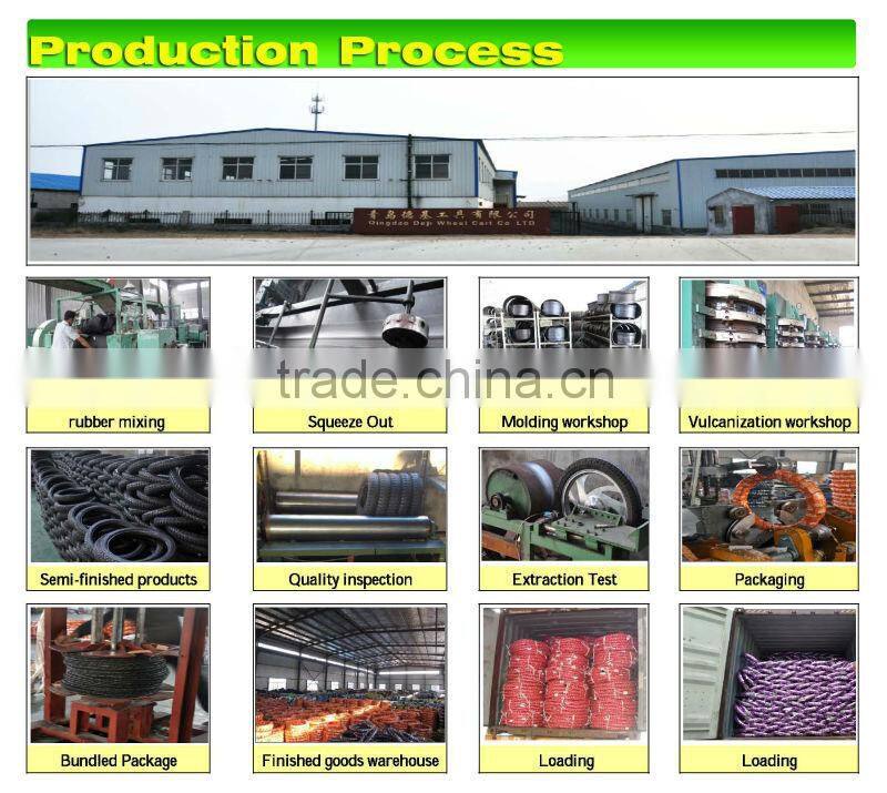 Three wheeler tube made from natural and butyl