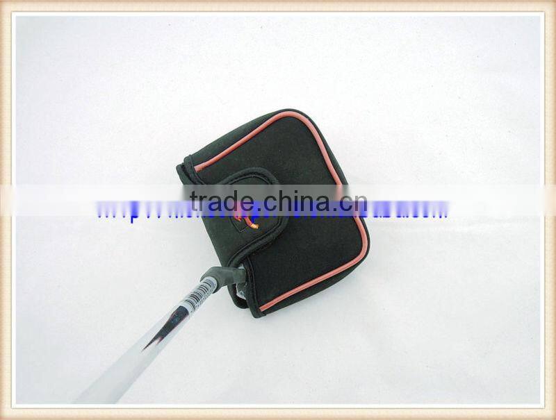 quadrilateral shape golf head cover for putter