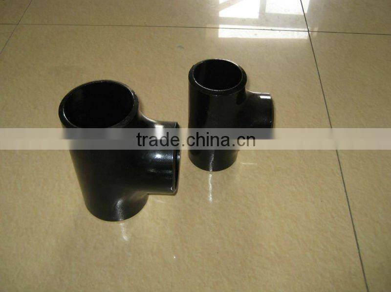 ANSI B16.9 LR 90 degree carbon steel elbow, tee, reducer